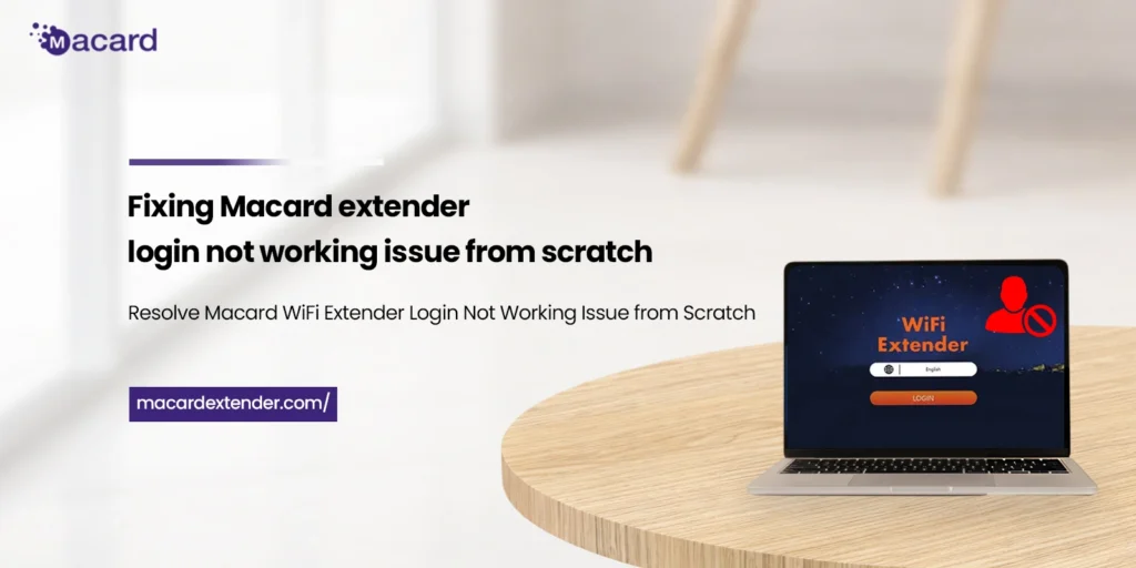 macard extender login not working