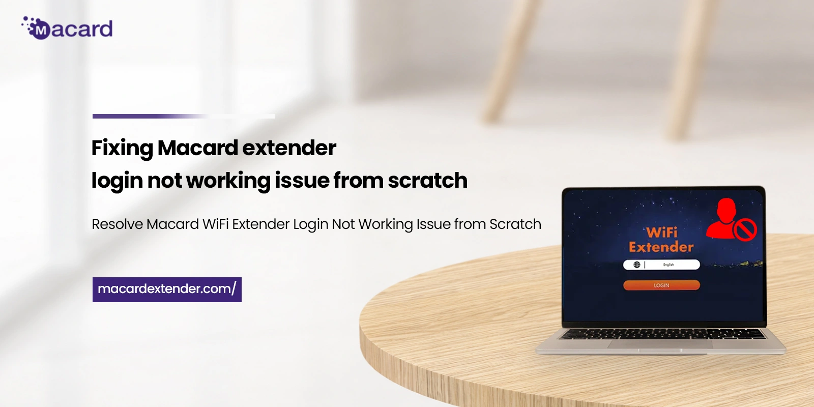 macard extender login not working